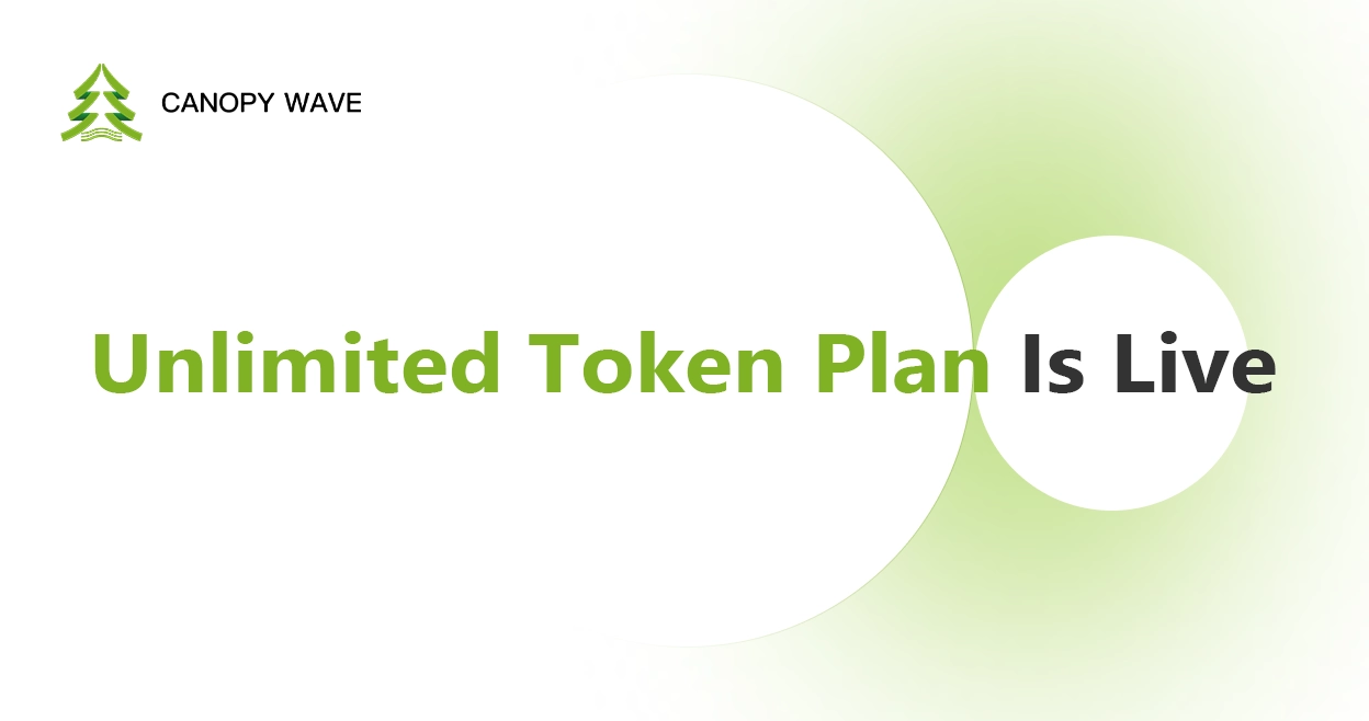 Unlimited Token Plan Is Live