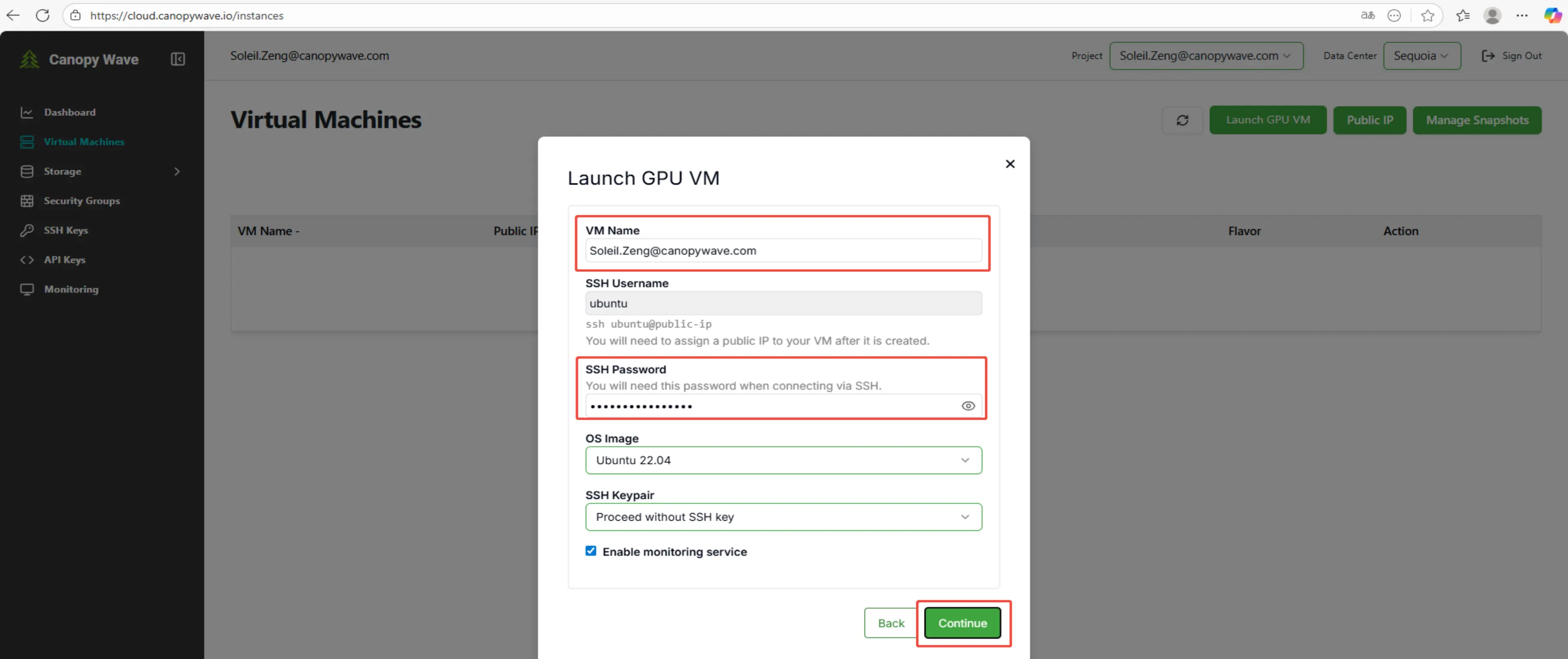 Canopy Deploy Instance | GPU/CPU VM Setup Guide 2026 | CanopyWave