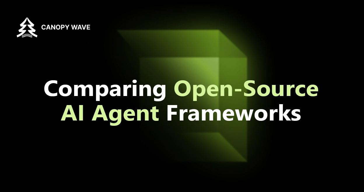Comparing Open-Source AI Agent Frameworks