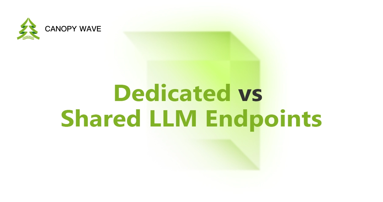 Dedicated vs Shared LLM Endpoints