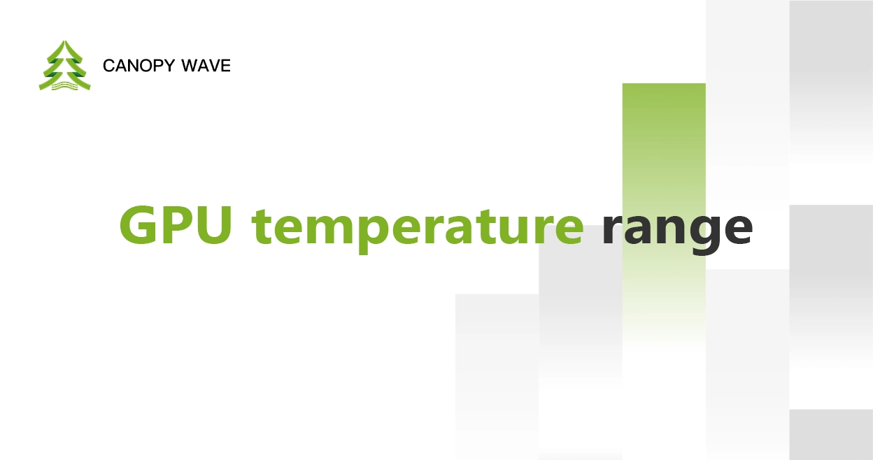 GPU temperature range