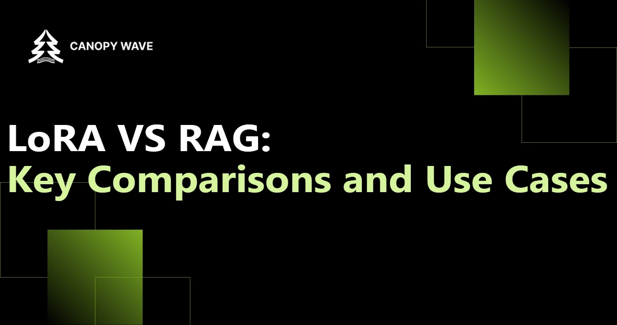 LoRA vs. RAG