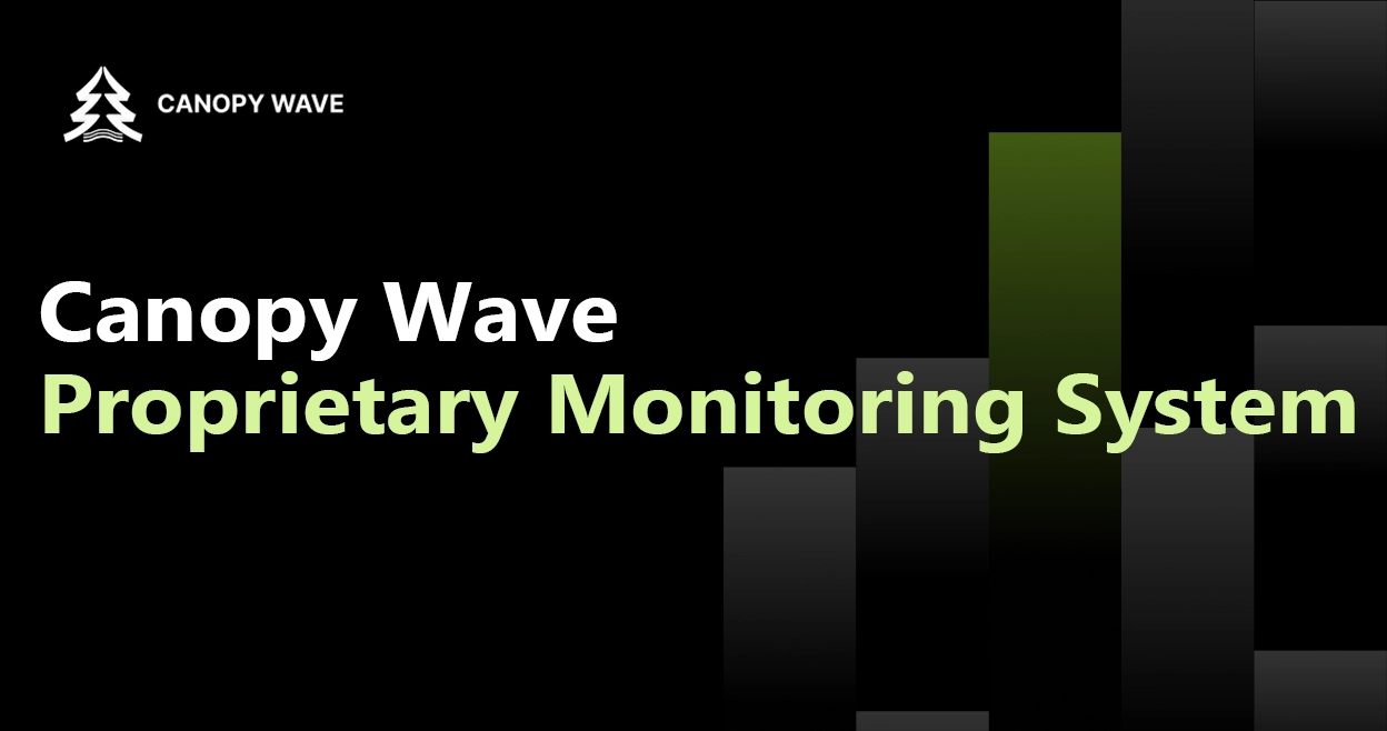 Canopy Wave Monitoring System