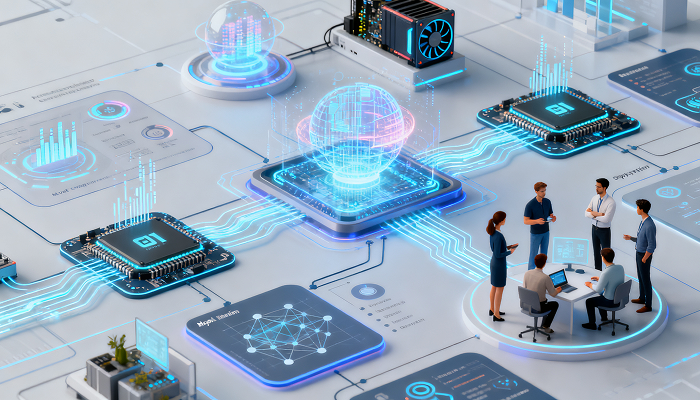 How is AI created