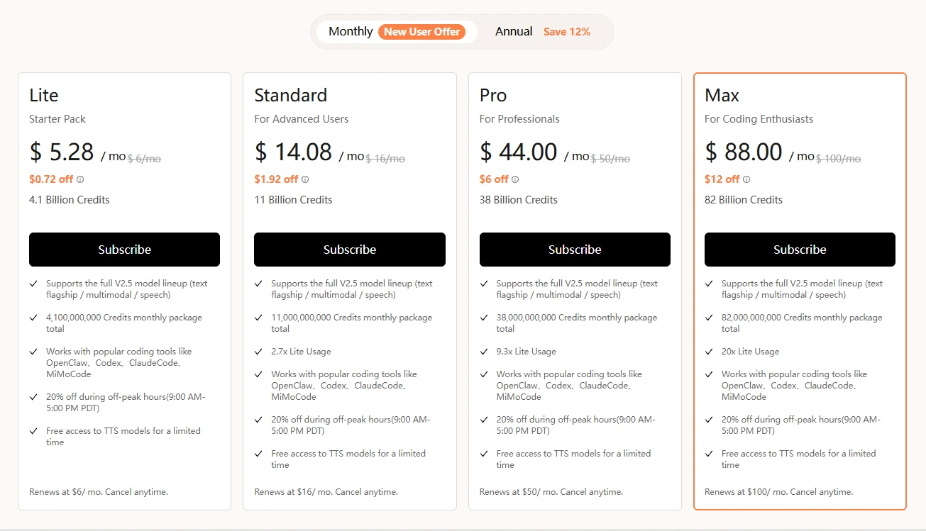 Xiaomi MiMo API Open Platform