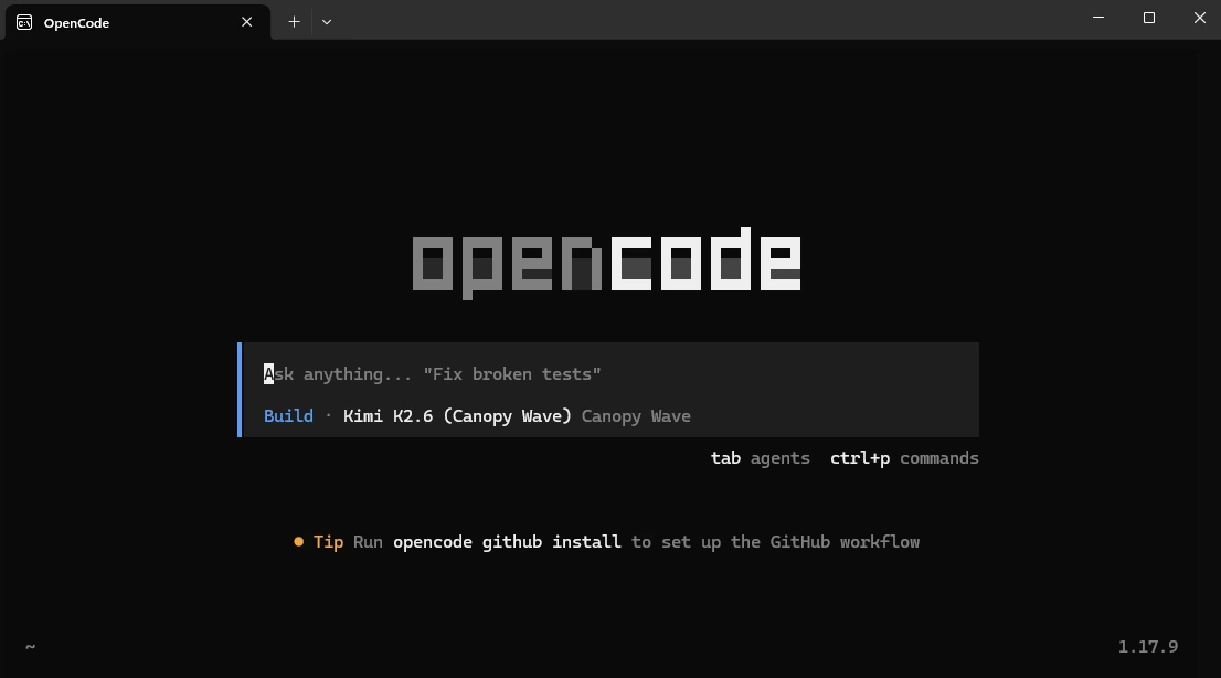 Use OpenCode