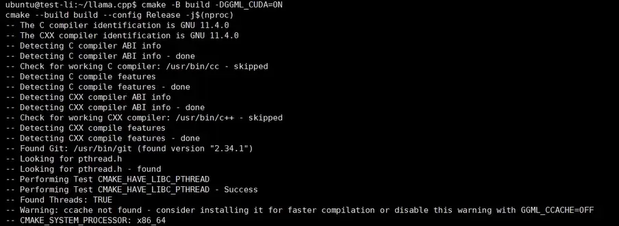 sudo apt update command output