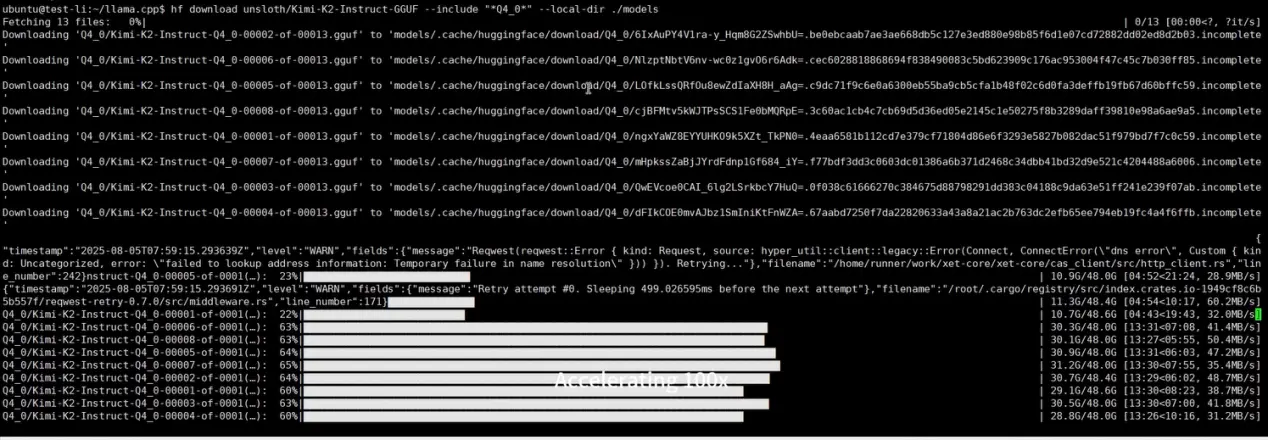 sudo apt update command output