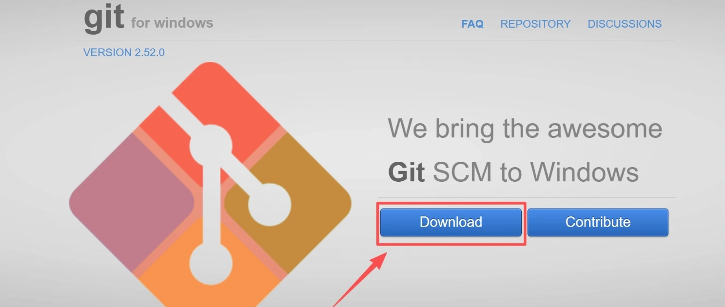 Install Git for Windows