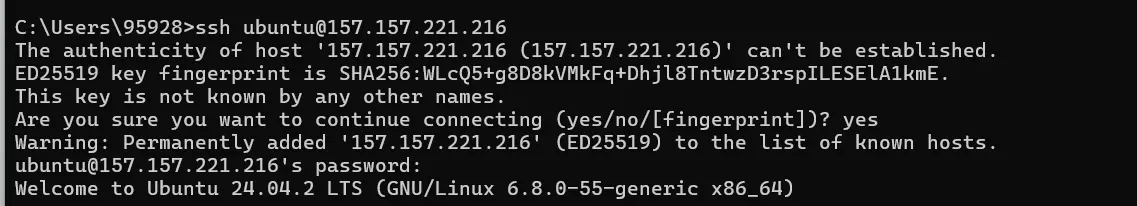 Step 1 - Access command line