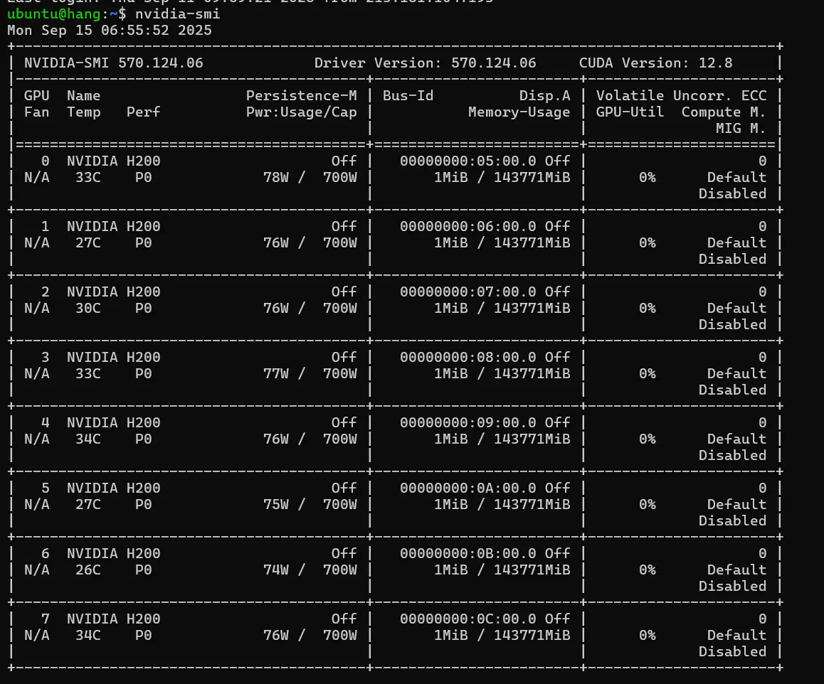 Step 3 - nvidia-smi command